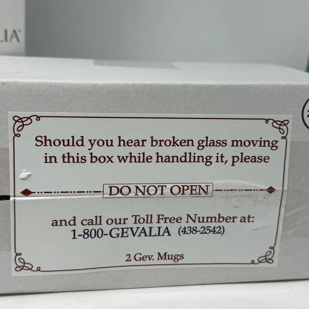 Gevalia 12 Cup Programmable Coffee Maker C-60A New With Mugs and Scoop